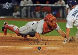 2008 Upper Deck Base Set Mike Napoli #6 card