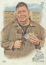 2019 Topps Allen & Ginter Base Set Mike Oz #157 card