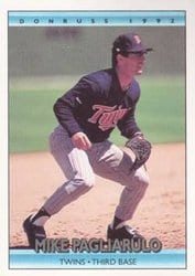 1992 Donruss Base Set Mike Pagliarulo #62 card