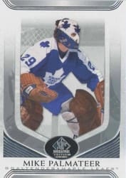 2020-21 SP Signature Edition Legends Base Set Mike Palmateer #231 card