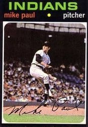 1971 Topps Base Set Mike Paul #454 card