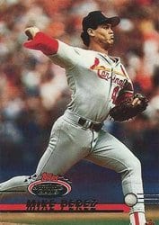 1993 Stadium Club Base Set Mike Perez #202 card