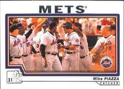 2004 Topps Base Set Mike Piazza #31 card