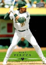 2008 Upper Deck Base Set Mike Piazza #26 card