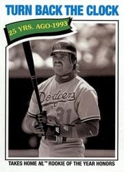 2018 Topps Archives Base Set Mike Piazza #315 card
