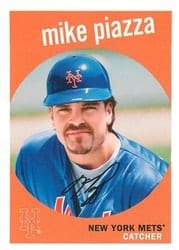 2018 Topps Archives Base Set Mike Piazza #51 card