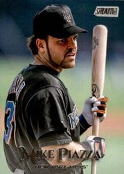 2019 Stadium Club Base Set Mike Piazza #120 card