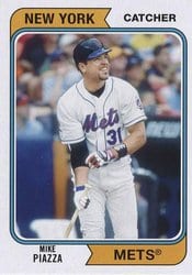 2020 Topps Archives Base Set Mike Piazza #108 card