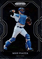 2021 Panini Prizm Base Set Mike Piazza #160 card