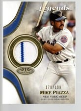 2021 Topps Tier One Legend Relics Mike Piazza #T1LR-MP card