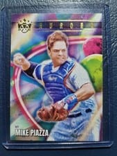 2022 Panini Diamond Kings Aurora Mike Piazza #AU-14 card