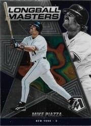 2022 Panini Mosaic Longball Masters Mike Piazza #LM-8 card