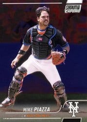 2022 Stadium Club Chrome Base Set Mike Piazza #139 card