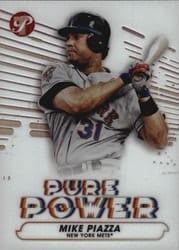 2022 Topps Pristine Pure Power Mike Piazza #PP-2 card