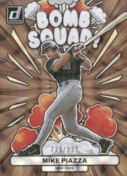 2023 Donruss Bomb Squad Mike Piazza #BS8 card