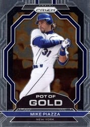 2023 Panini Prizm Pot of Gold Mike Piazza #PG14 card