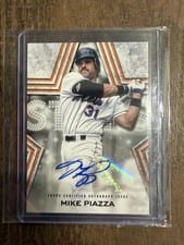 2023 Topps Baseball Stars Autographs (Series 1) Mike Piazza #BSA-PIA card