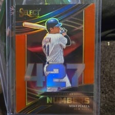 2024 Panini Select Select Numbers Mike Piazza #21 card