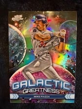 2024 Topps Cosmic Chrome Galactic Greatness Mike Piazza #GG-24 card