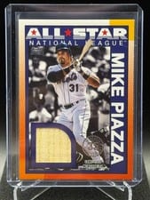 2025 Topps 1990 Topps Baseball All-Star Relics Mike Piazza #90ASR-MP card