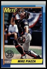 2025 Topps 1990 Topps Baseball (Series One) Mike Piazza #T90-54 card