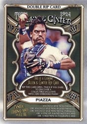2024 Topps Allen & Ginter Double Rip Cards Mike Piazza / Pete Alonso (New York Mets) #DRIP-PA card