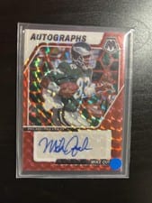 2024 Panini Mosaic Autographs Mosaic Mike Quick #AM-MQK card