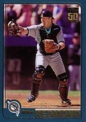 2001 Topps Base Set Mike Redmond #14 card