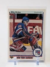 1990 Upper Deck Mike Richter #32 card