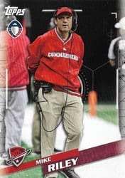 2019 Topps AAF Base Set Mike Riley #110 card