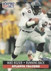 1991 Pro Set Base Set Mike Rozier #440 card