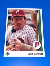 1989 Upper Deck Mike Schmidt #406 card