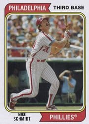 2020 Topps Archives Base Set Mike Schmidt #125 card