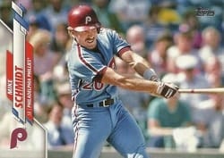 2020 Topps Base Set Mike Schmidt #519b card