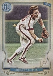 2020 Topps Gypsy Queen Base Set Mike Schmidt #307 card