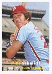 2021 Topps Archives Base Set Mike Schmidt #33 card