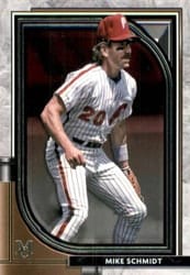 2021 Topps Museum Collection Base Set Mike Schmidt #28 card