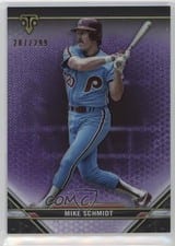 2021 Topps Triple Threads Base Set Mike Schmidt #97