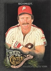 2022 Topps Allen & Ginter X Base Set Mike Schmidt #41 card