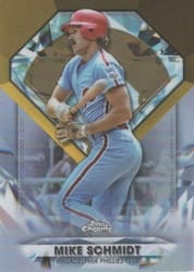 2022 Topps Chrome Update Diamond Greats Die-Cuts Mike Schmidt #DGC-22 card