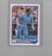 2024 Topps 1989 Topps Baseball 35th Anniversary (Series 1) Mike Schmidt #89B-39 card