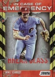 2025 Stadium Club In Case of Emergency Mike Schmidt #ICE-10 card