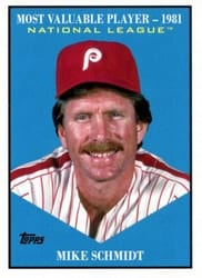 2025 Topps Update Most Valuable Mike Schmidt #MV-28 card