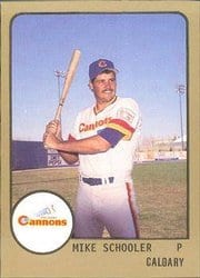 1988 ProCards Base Set Mike Schooler #795 card
