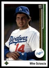 1989 Upper Deck Mike Scioscia #116 card