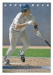 1993 Upper Deck Base Set Mike Scioscia #688 card