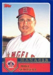 2003 Topps Base Set Mike Scioscia #262 card