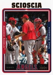 2005 Topps Base Set Mike Scioscia #267 card
