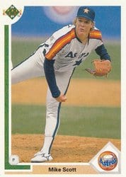 1991 Upper Deck Base Set Mike Scott #531 card