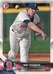 2018 Bowman Draft Base Set Mike Shawaryn #BD-101 card